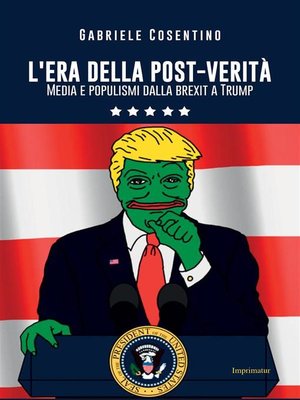 cover image of L'era della post-verità